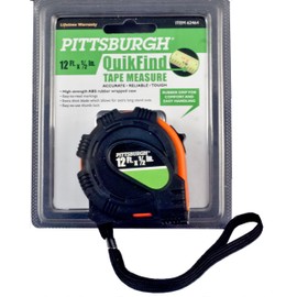 Pittsburgh QuikFind 12 Ft. x ½ In. Tape Measure
