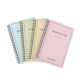 Operitacx 4 Stück Notizblöcke Erinnerungsbuch Notizbücher Personalisierter Tagebuch-notizblock Reisetagebuch Notizbuch Mit Seitenspirale Spule Buch Wenig Frisch Reisen