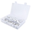 175pcs Rivet Nut Set Flat Head Aluminium Nutsert Assortment with