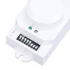 Microwave Radar Sensing Switch 5.8G 1200W Adjustable Human Motion Detector