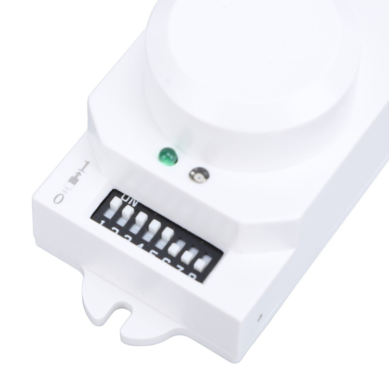 Microwave Radar Sensing Switch 5.8G 1200W Adjustable Human Motion Detector