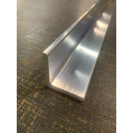 Unbranded 1/4" Thick x 2" x 2" Aluminum Angle x 12" Long, 6061 Aluminum