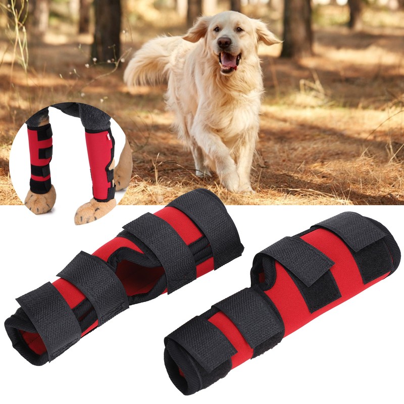 Pet Leg Brace Protector Wound Injury Recovery Dog Hock Joint