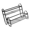 Metal Desktop Storage Rack 2 Tier Prevent Slip Multifunction Metal