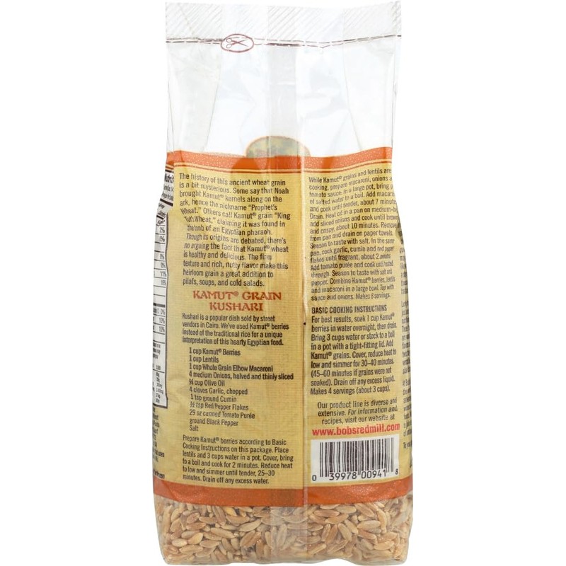 Bob's Red Mill Organic Kamut Khorasan Berries, 24 Oz (4