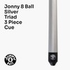 Jonny 8 Ball TRIAD 57 Inch 3 Piece Length Adjustable