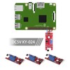 eMagTech 5PCS KY-024 Linear Magnetic Hall Effect Sensor Module Compatible