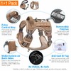 Beebiepet Arnés Táctico Resistente Chaleco Militar K9 para Perros Grandes
