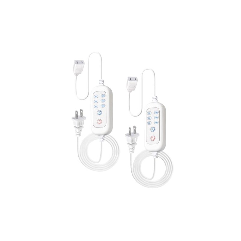 Auto Daily Cycle Timer with Cord - X2, Indoor Use