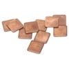 100pcs Heatsink 401w/mk Thermal Conductivity Burr Free Glossy Copper Material