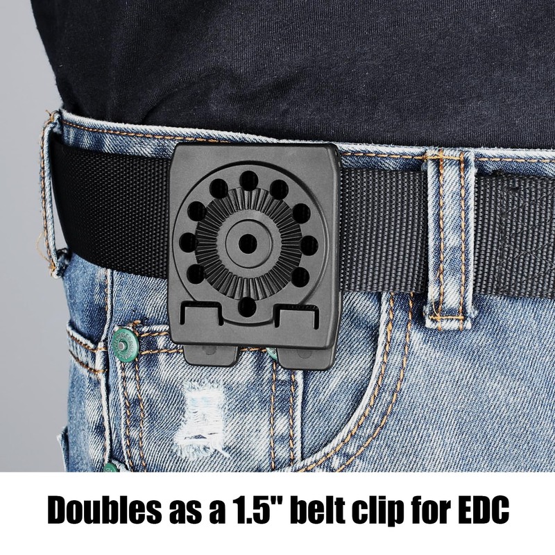 GUN & FLOWER MOLLE Adapter 2-Pack – Compact Gear Mount