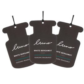 Carmate Luno H1464 Car Room Space Hanging Air Freshener Hanging Paper White Bergamot