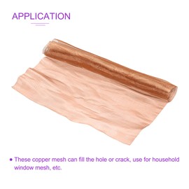 DMiotech Pack of 1 Copper Screen Filter Fabric 20 x 12 Inches for Household Window Door
