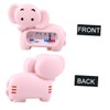 SHOWERORO 2pcs Water Thermometers Cute Elephant Bath Device for Safe