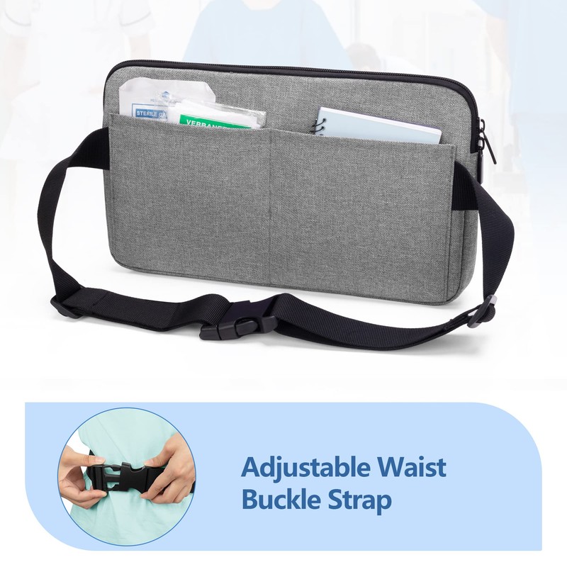 Trunab Utility Nurse Fanny Pack with 12 Essential Tool Pockets,