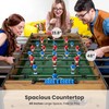 48” Foosball Table, Competition Sized Game Table with Adjustable Table