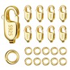 ALEXCRAFT 925 Sterling Silver Chain Clasp Gold Chains Clasps Bracelet