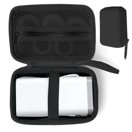 Bag Compatible with SUPVAN E10 Nelko P21 NIIMBOT D110 Phomemo D30 Label Printer, Cable Label Tape Organiser (Case Only), Black