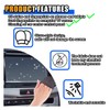 Triangle Car Touch Screen Cleaner Cloth, Microfiber Cleaning Pad Car