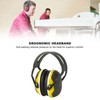Noise Reduction Safety Ear Muff Foldable Noise Cancelling Earmuff for