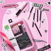 FILLIMILLI Eye Makeup Brush Set 6items [Black Pink Edition Limited
