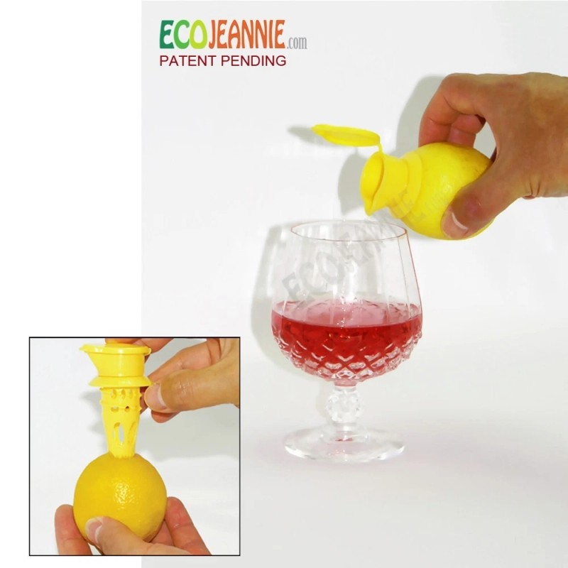 EcoJeannie Citrus Tap Faucet |Citrus Juicer,Lemon Juicer, Lime Squeezer |