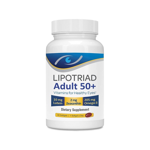 Lipotriad Eye Vitamin and Mineral Supplement, 60 Count