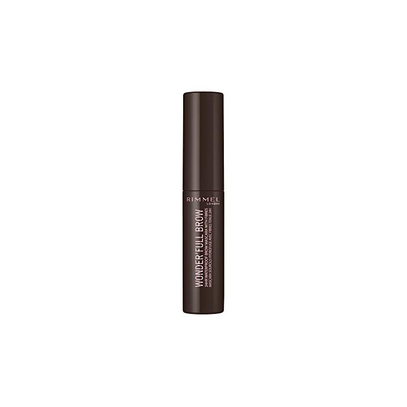 RIMMEL LONDON WonderFull Brow Mascara, 003 Dark Brown, 0.17 Fluid