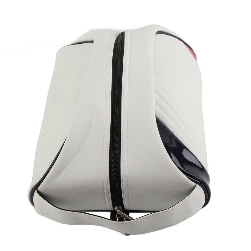 PU Leather Golf Shoe Carrier Bag Home Travel Dustproof Storage