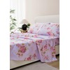 King Size Bed Sheets Set Deep Pockets - 6PC Floral