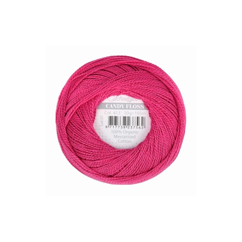 Scheepjes - Scheepjes Candy Floss 394 Shadow Purple (165m) Bio
