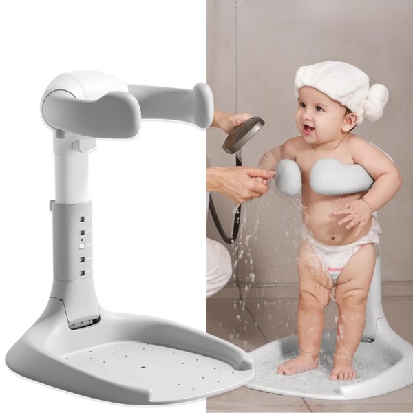 Baby Shower Stand with Adjustable Support – Eases Parent Strain,