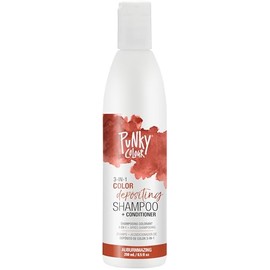 Punky AuburnAmazing Champú y acondicionador 3 en 1 con manteca de karité y vitamina B Pro que ayuda a nutrir y fortalecer el cabello, 8.5 onzas