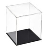 sourcing map Acrylic Clear Display Case Box Dustproof Protection Cube