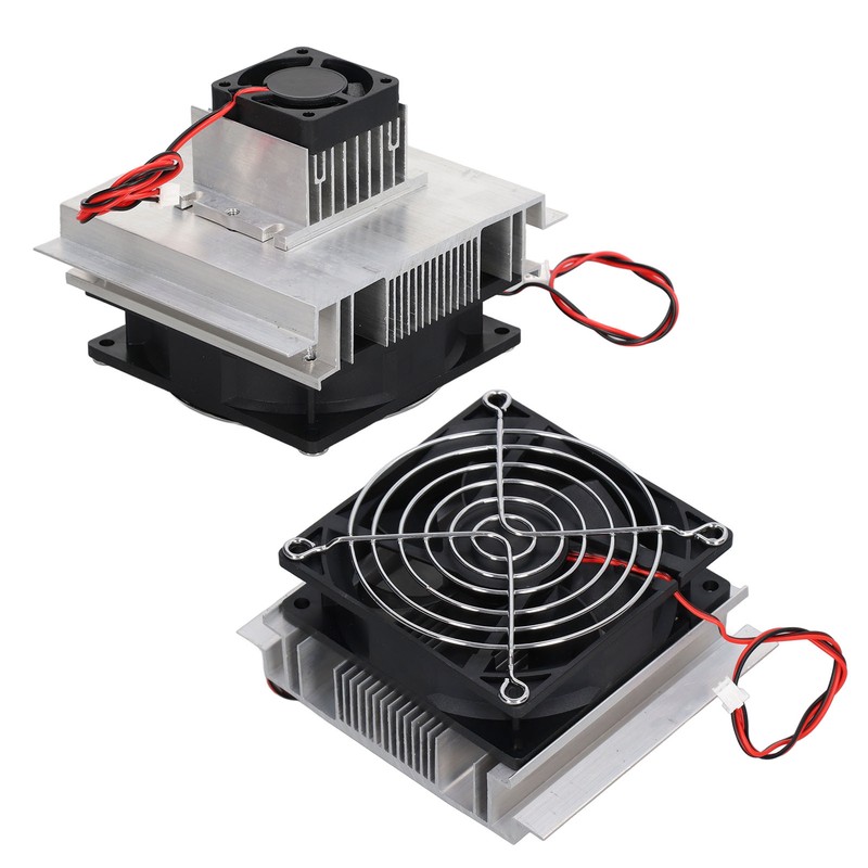 Refrigeration Cooler Dual Core Cooling Fan System Set Kit for