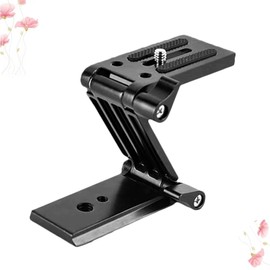 Aswalling Z Shape Quick Folding Bracket Mounting Plate for Phone Holder Stand Tilt Mount TripodBracket Cellphone Accessories