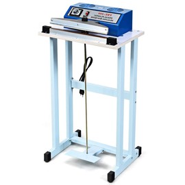 Goplus 110V 12" Foot Pedal Impulse Sealer Heat Seal Closer Plastic Bag Sealing Machine for Industrial and Commercial