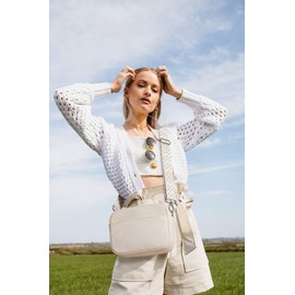 KALIDI Cross Body Bag for Women Ladies,Casual Shoulder Bag Phone Bag with 2 Adjustable Strap for Shopping,Dating,Daily Working,Travel