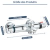 Zamery Shower Mixer with Thermostat Fitting Shower Bath Tap Shower