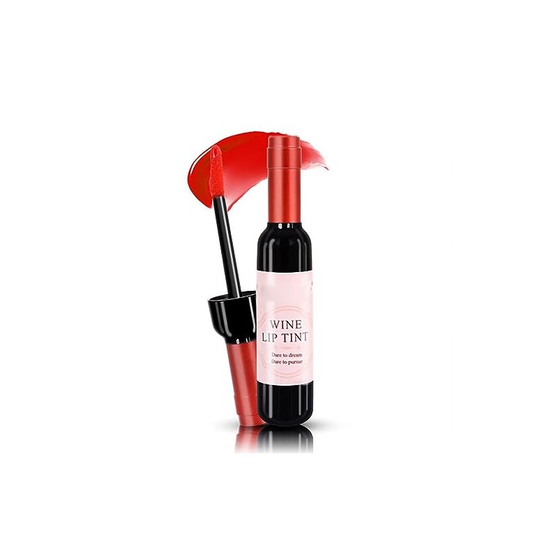 FILFEEL Botella de Vino Tinte de Labio Maquillaje de Lápiz