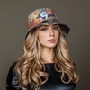 Manfnee Fashion Retro 80s 90s Bucket Hat Fishing Hat Unisex