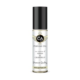 CA Perfume Impression of Assam & Grapefruit for Men Perfume Oil Aromatic Fougere Scent Long Lasting Cologne for Men Travel Size TSA Ready Mini Parfum Body Oil Roll-on 0.33 Fl Oz 10ml