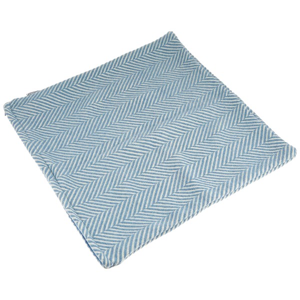 Suave Textile 53282 Herringbone Blue Cushion Cover