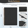 Forvencer Lined Spiral Journal Notebook with 300 Numbered Pages, B5