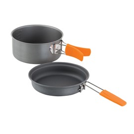 Chub Unisex's NRG 2 Piece Cook Set, Black/Orange, One Size
