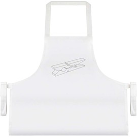 Azeeda 'Clothes Peg' Unisex Cooking Apron (AP00081812)