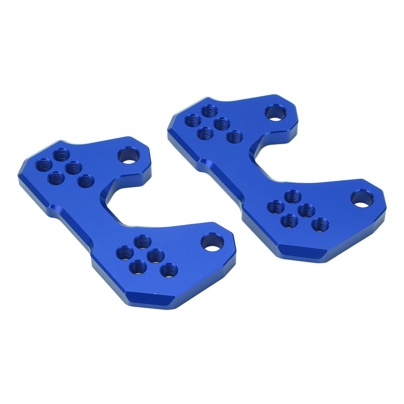 Motorcycle Adjustable Rearset Foot Pegs Mounting Base Replacement for YZF