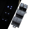 BELGEMAY 84840-02180 Driver Side Master Window Switch with White Backlit
