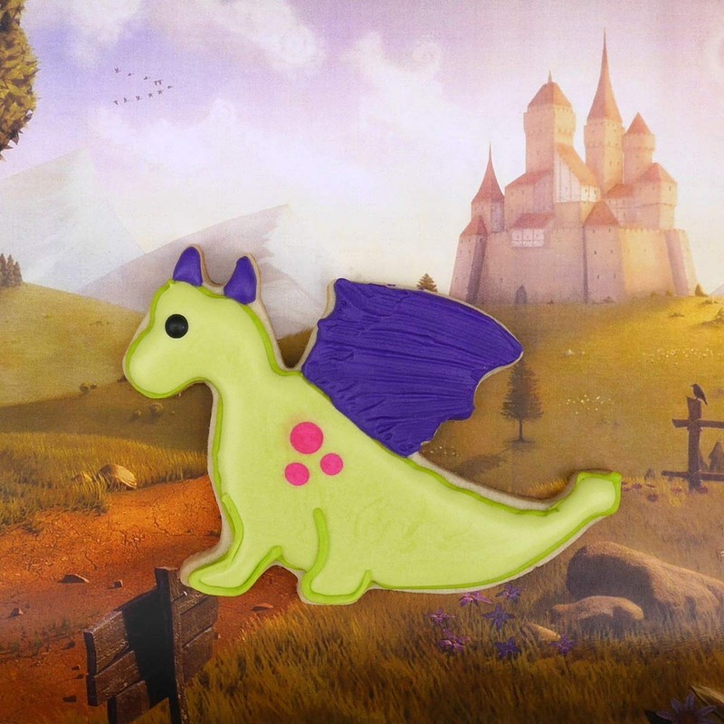 Dragon Cookie Cutter - Stainless Steel by Sweet Cookie Crumbs