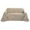 Beautissu Romantica Blanket 210 cm x 280 cm in Suede-Look
